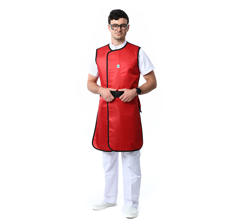 雙面連體無袖鉛衣防護服